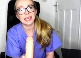 Kinky moist taco brunette anal toy play during masturbating