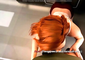 Big tits redhead MILF gets fucked hot by young guy