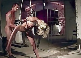 Insolent milf getting BDSM lesson and hard dick.