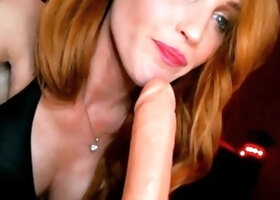 SelfDesire Hot redhead babe Jayden Cole outdoor masturb