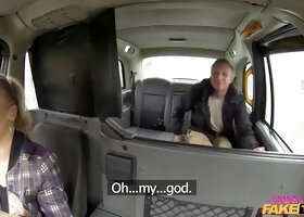 Rebecca More Gets Pounded by Taxi Drivers College Crush Irish Pete in Backseat