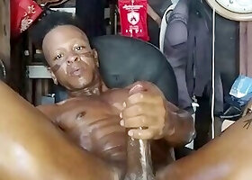 Part 4 of 5 - Ass Oiled Up. Ass Shaking & Slap Slow Motion (Cumshot)