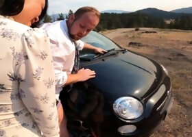 Pretty Milf Tiffany Mynx anal made love outdoor