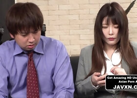 Japanese Milf Is The Office Slut