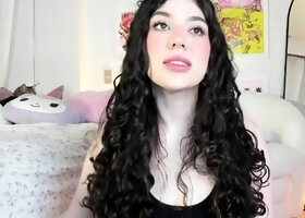 webcam camgirl cam brunette masturbate masturbation