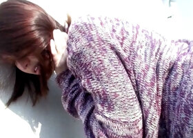 Japanese lesbos hairy pussy licking