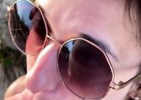 Brunette hookup amateur blowjob and dirtytalk sexdate