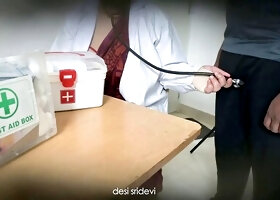 Doctor Desisridevi gives a special handjob to her patient in the hospital