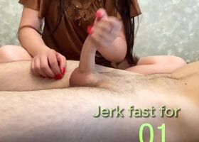 Marshmallow Sweets Femdom Handjob JOI No Cum Instructions