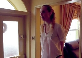 Mature Blonde Amateur Cowgirl Style Anal