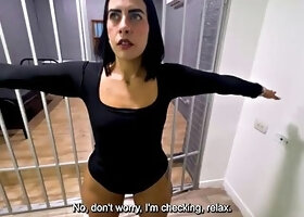 Kylei Ellish POV: Colombian MILF Taken to Cop Shop and Pounded to Climax
