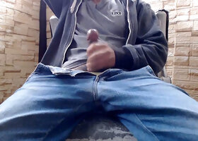 Big cock masturbate, big cock bareback, uncut foreskin
