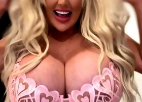 Blonde MILF with Big Boobs Playing Cam Free Porn